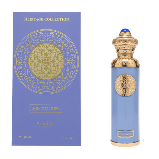 Surrati Dolce Marina Eau De Parfum 140ml: Elegant Citrus, White Floral & Amber Unisex Fragrance