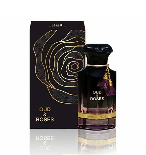 Oud and Roses eau de parfum 60ml by Ahmed al Maghribi unisex spray