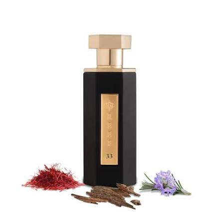 REEF 33 Black 100ml Unisex - Luxury Oriental Woody Composition with Indian Saffron & Oud Agarwood Notes